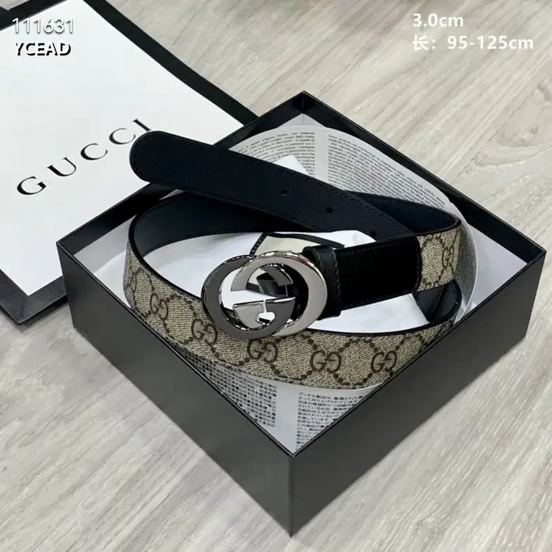 Gucci belt 30mm 95-125cm 8L26